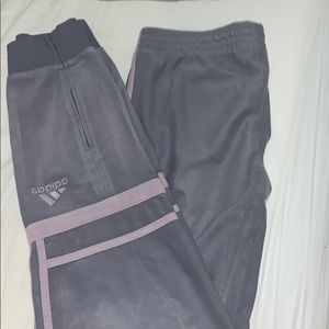 Y2K vintage velour adidas track pants